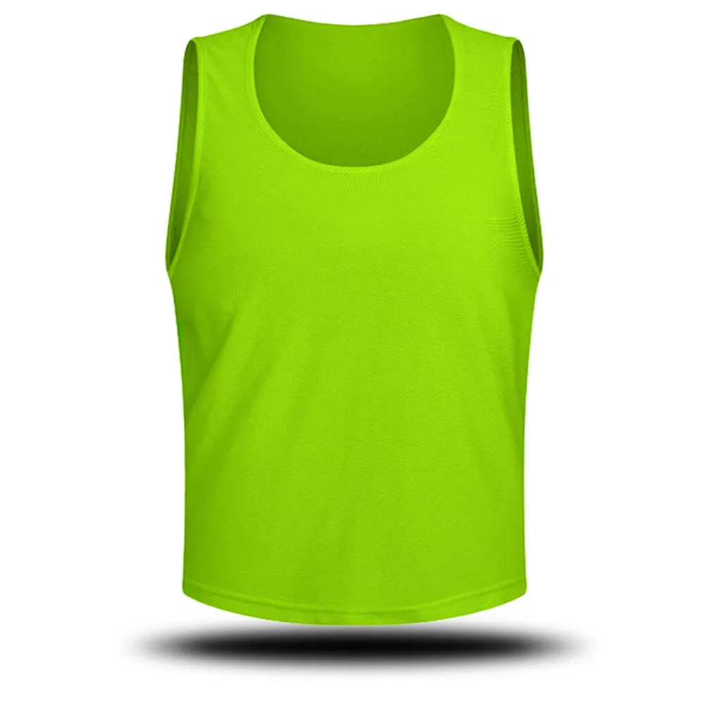 Футбольные жилеты Jerseys Aldult Sports Training Bibs Vests Баскетбольный крикет футбольный футбольный футбольный регби сетка командные спортивные аксессуары