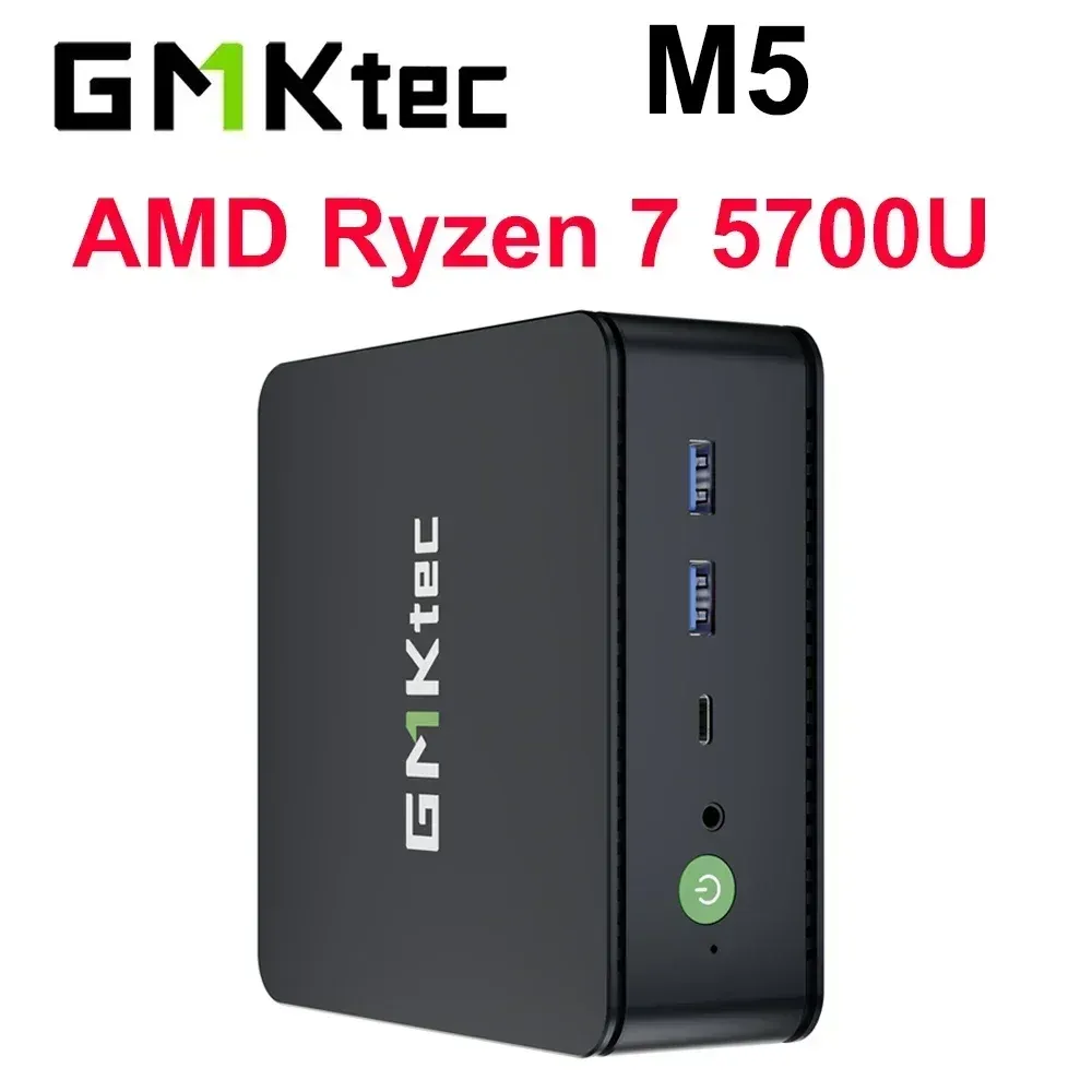 GMKtec M5 Mini Gaming pc partpicker with AMD Ryzen 7 5700U 