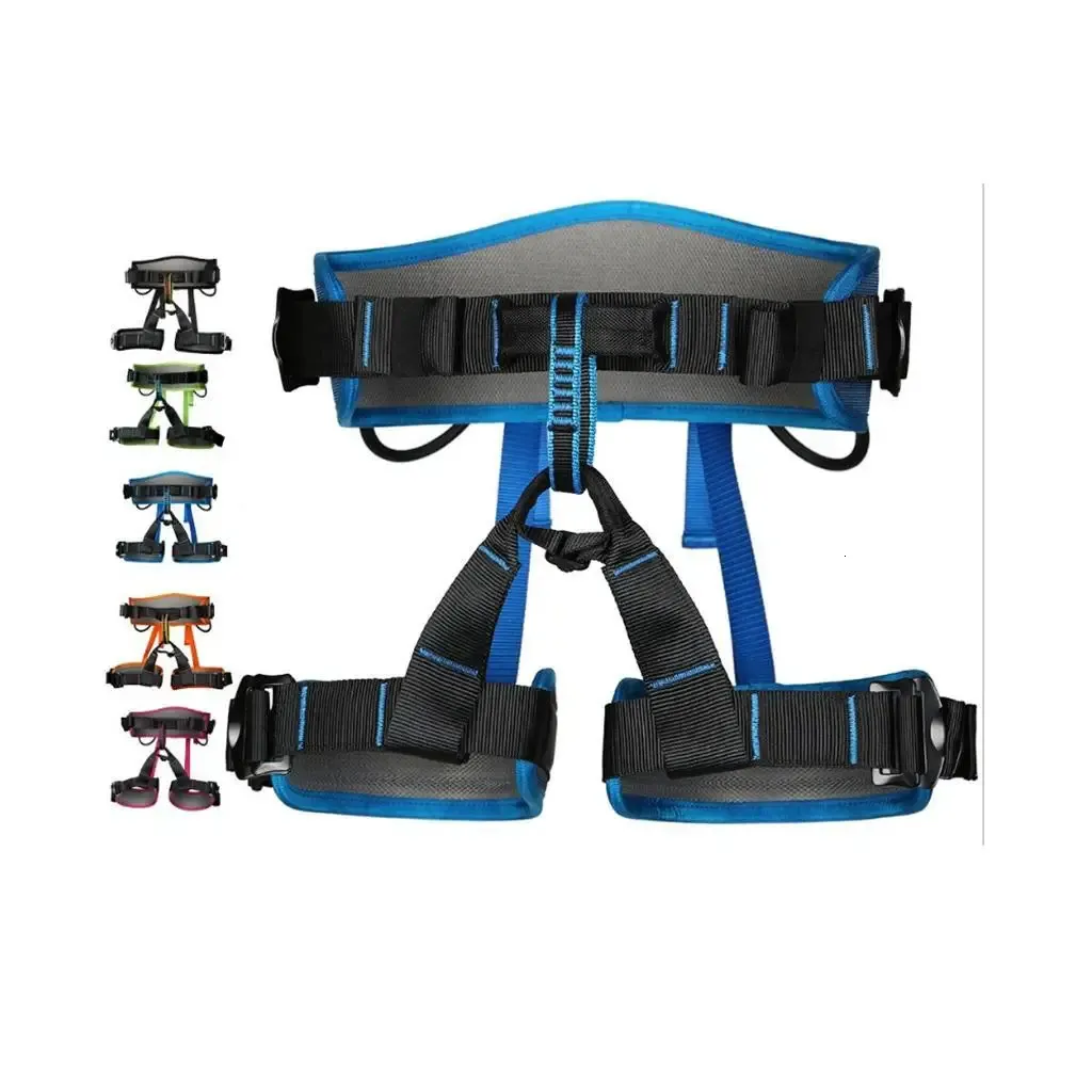 Outdoor Harness Seat Sitting Bust Waist Belt Equipment Surgeon Arborist Rock Climbing - 4 Colors