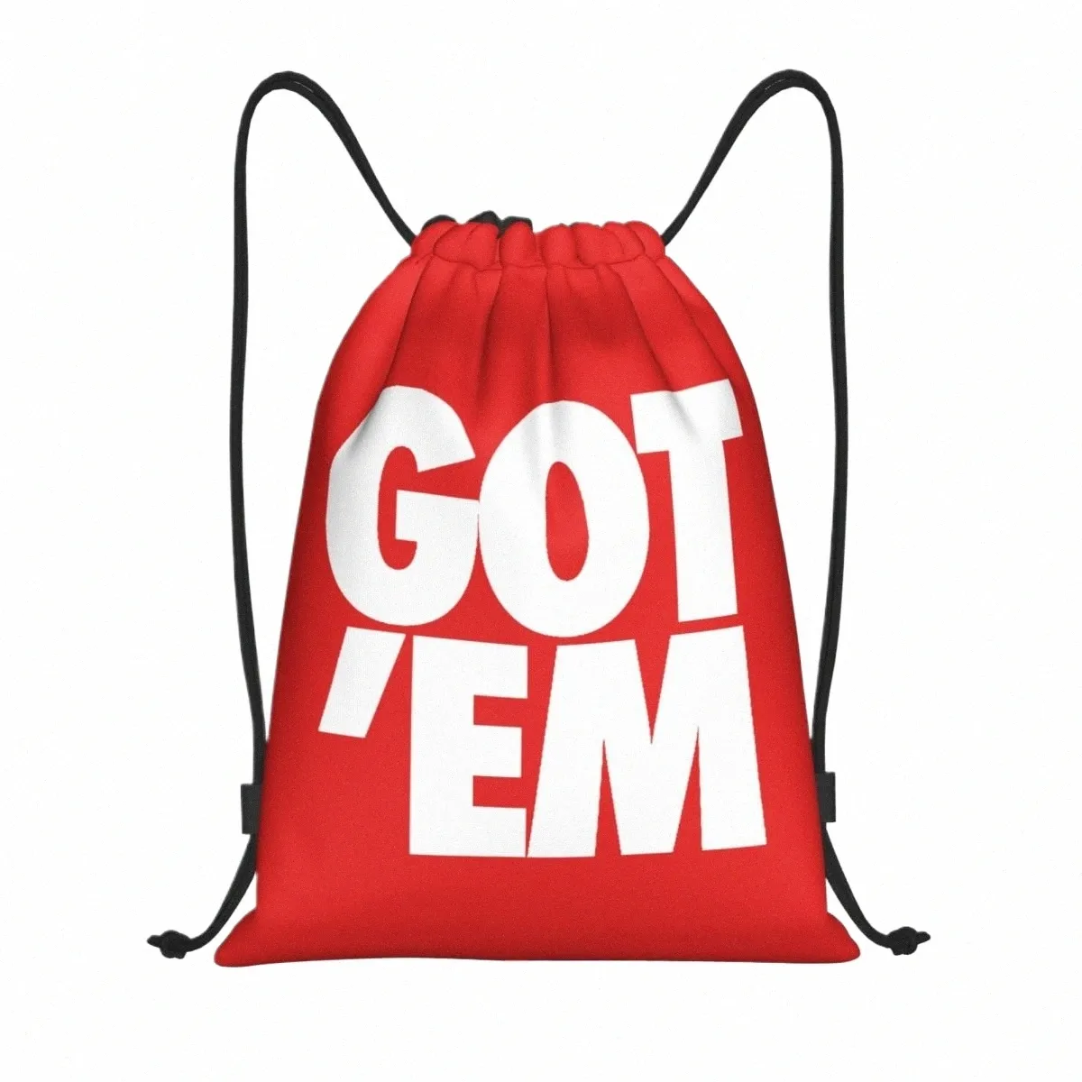 Custom Got Em DrawString Bag män Kvinnor Lätt sport Gym Lagring Ryggsäck 052W#