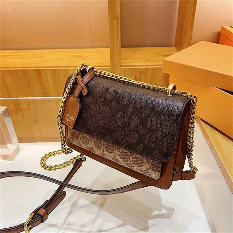 New Kaikai Revolving Door Womens Litchi Pattern Square Handheld Oblique Straddle Middle Ancient 70% Off Online sales factory outlet