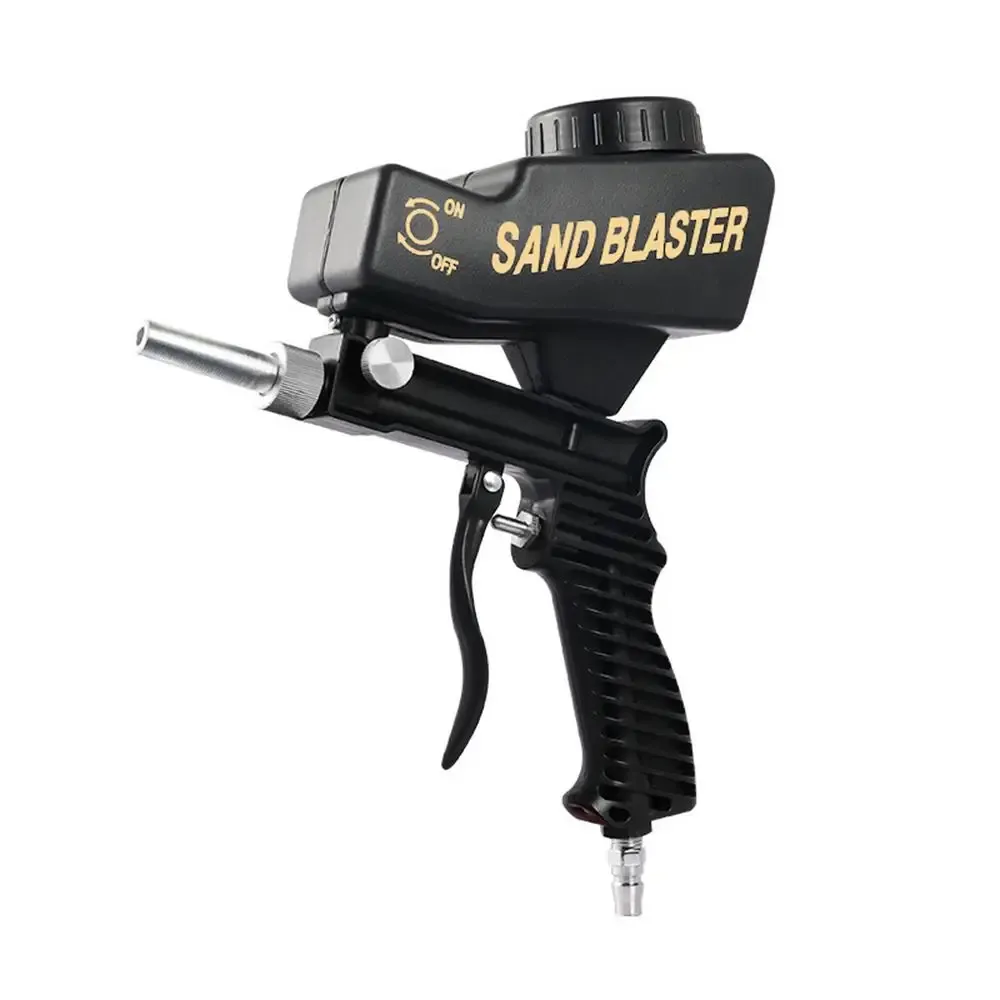مسدس الرمل الرملي القابل للتعديل مجموعة 90ppsi المحمولة المنزلية الرملية آلة الجاذبية الجاذبية مدفع الجاذبية جهاز إزالة الصدأ