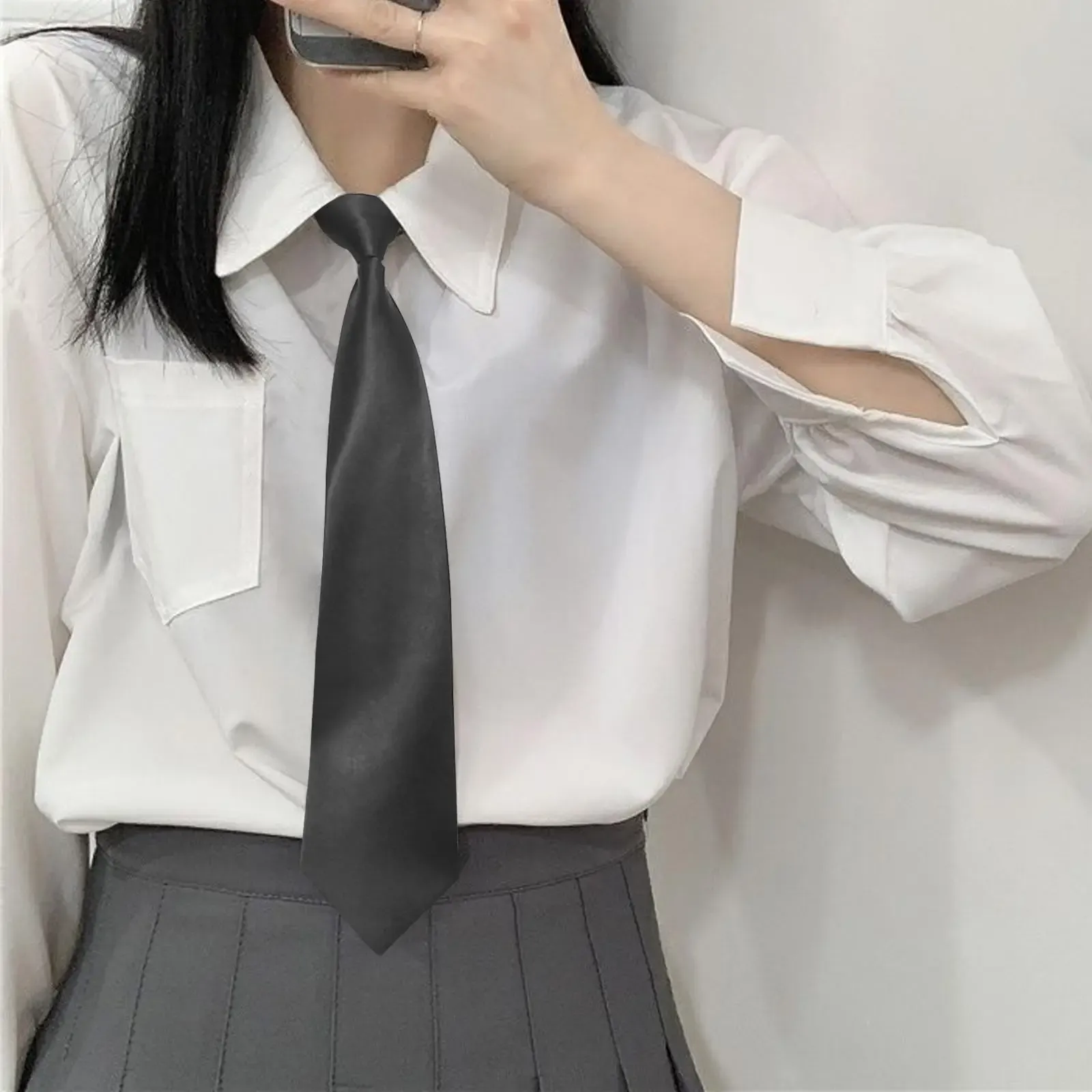 black neck tie women