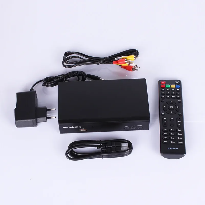 4K Ultra HD Satellite Receiver: Hellobox6 DVB-S2 Tuner with MultiStream ...