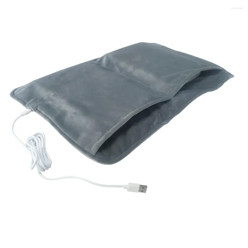 Tapis graphène chauffe-pieds électrique USB charge sac chauffant thermostatique chauffage portable lavable garder au chaud en hiver