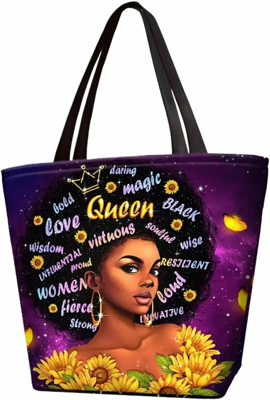 Magic Top Handle Womens Tote Bag African American Shoulder Satchel Handbag For Black Girls From Watchsa 5.2 DHgate.Com
