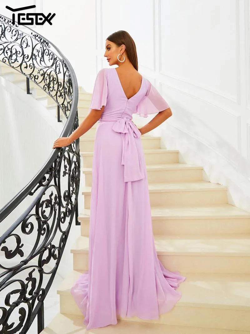 Purple Casual V Neck Floor-Length Maxi Dress for Women with Hooded Collar  and Empire Waistline from Dhgate Basic & Casual Dresses - price 68.88
