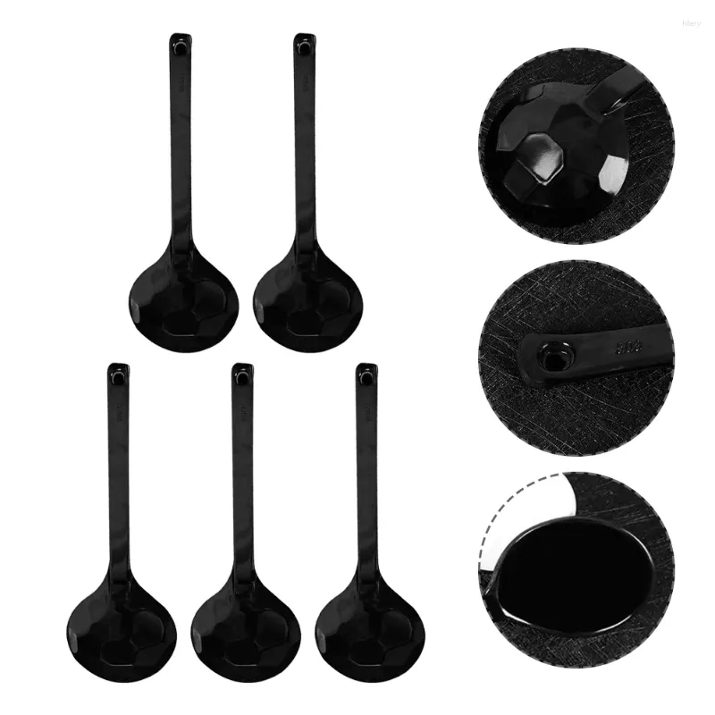 Spoons 5 Pcs Pot Seasoning Spoon Tableware Rice Dispenser Spaghetti Kitchen Soup Flour