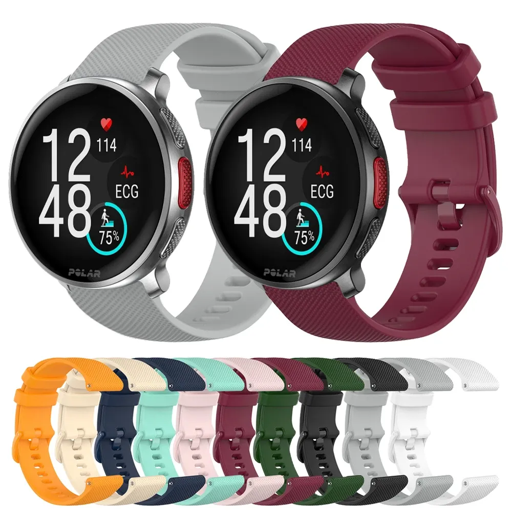 Silicone Sport Silicone Wristbands For Polar Vantage V3 M2 M Grit X Pro Titan Ignite 3 2 Unite Pacer 20 22mm Strap Bracelet From Ddmymaster 9.91 DHgate.Com