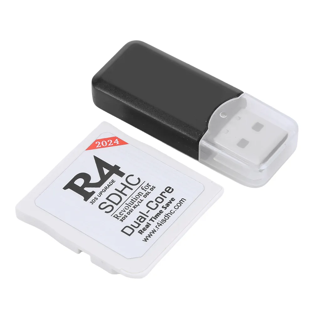2ds 3ds Game Card R4i 3ds Games New 2024 R4 SDHC Adapter Pro Card
