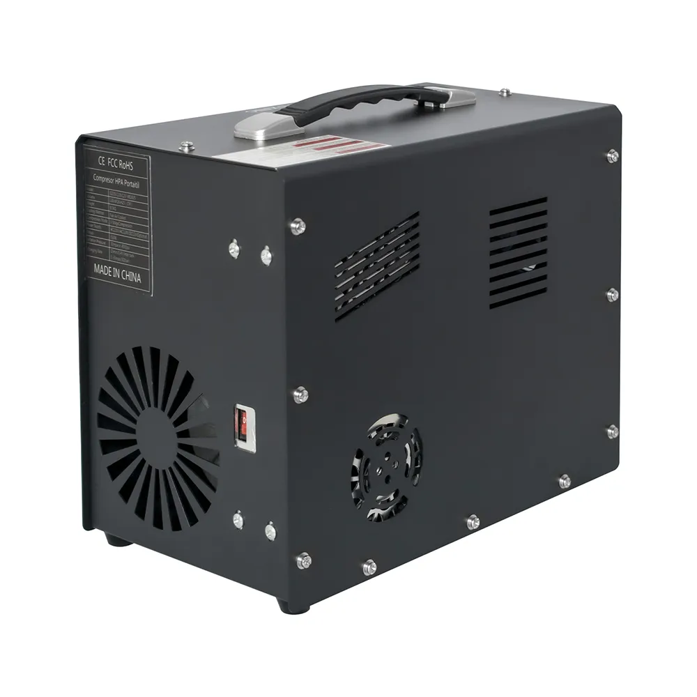 TUXING 4500 PSI PCP Air Compressor | 110V/220V/12V Portable, With Oil-Water Separator-891236