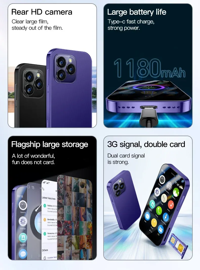 Soyes I14mini Mini Phone For Kids Dual Card Pocket... From Anica, $45. ...