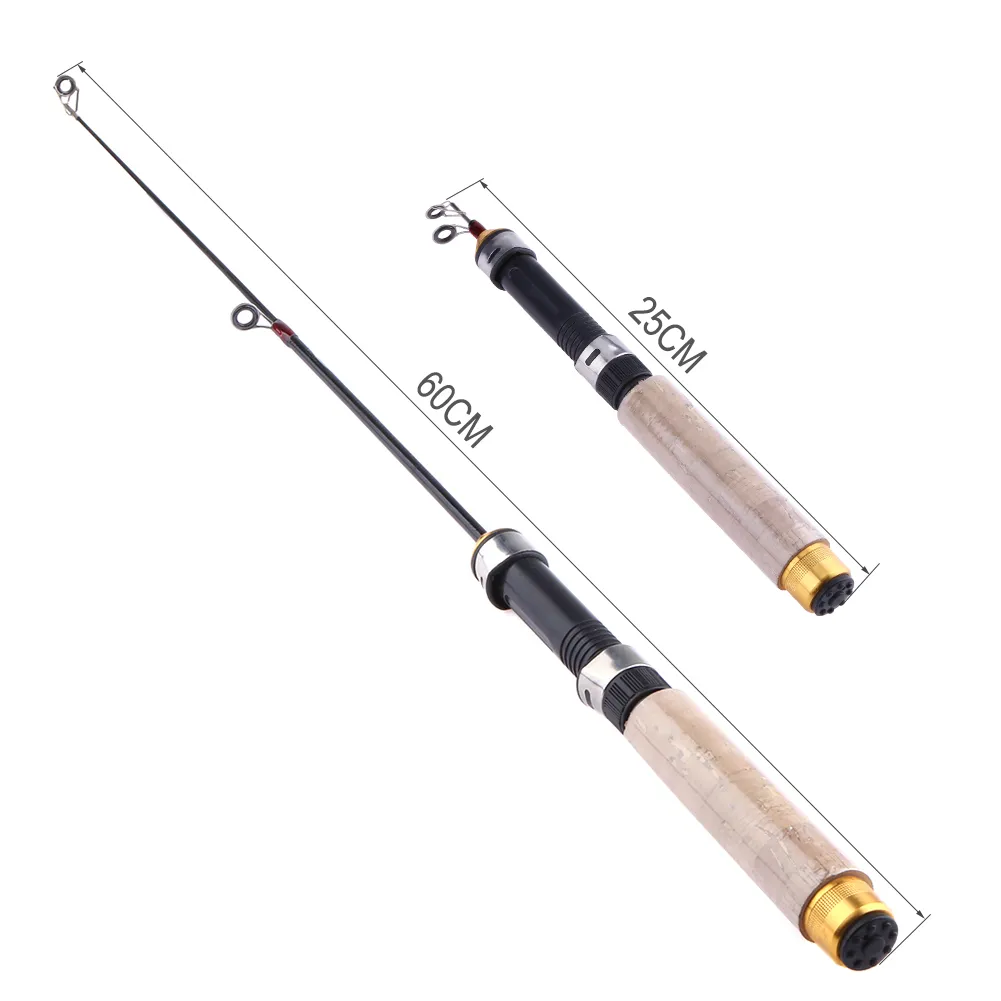 Shrimp Rod DHgate.com:3-Section Telescopic Shrimp Fishing Rod Portable Winter Ice ...