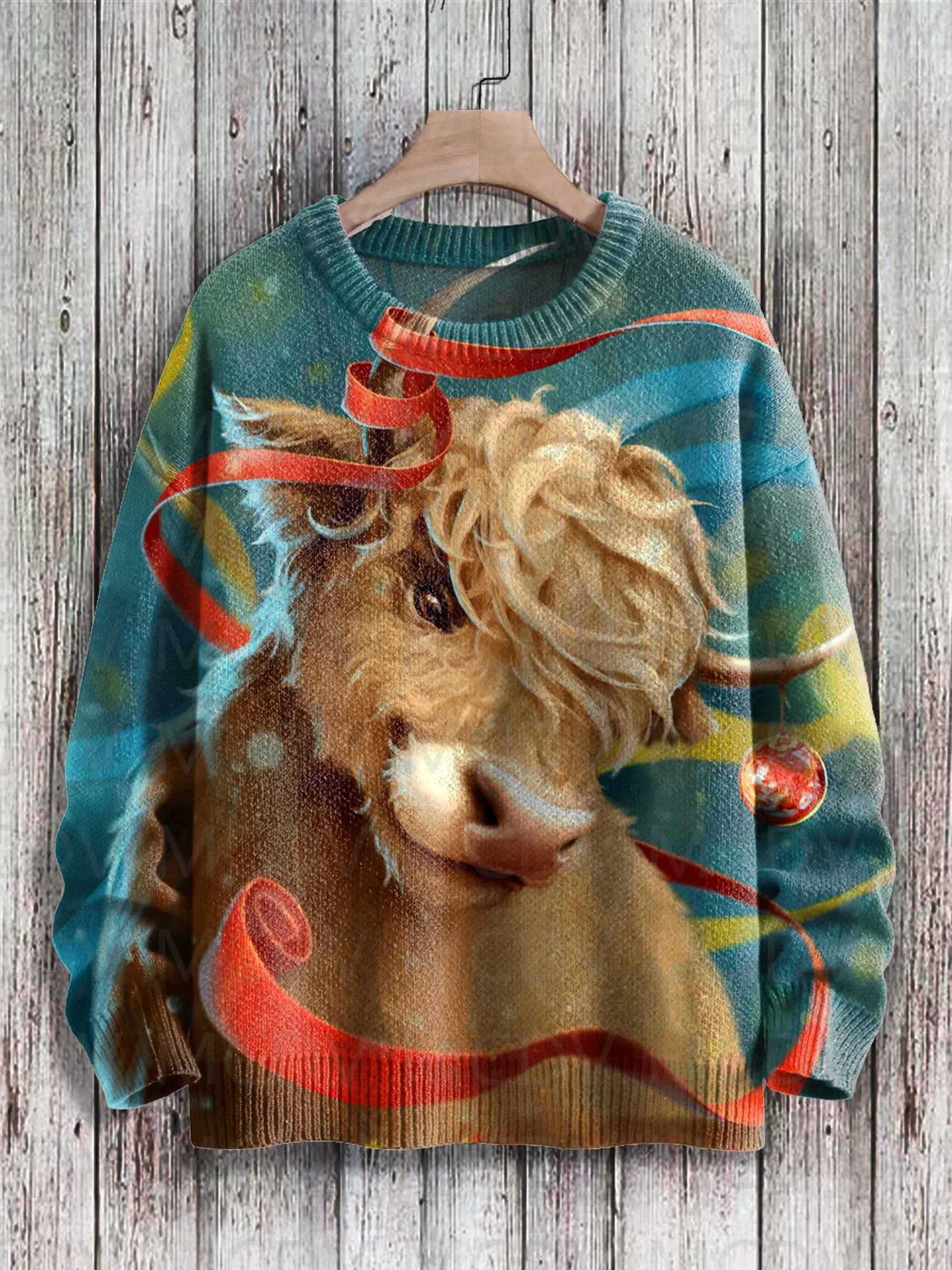 Cow sweater online