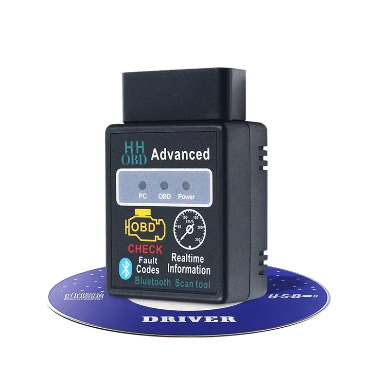 Acheter Mini détecteur Bluetooth V1.5, Scanner de Diagnostic de voiture, adaptateur d'interface OBD2, lecteur de Code pour IOS/Android ELM327, outil de Diagnostic de voiture double Mode