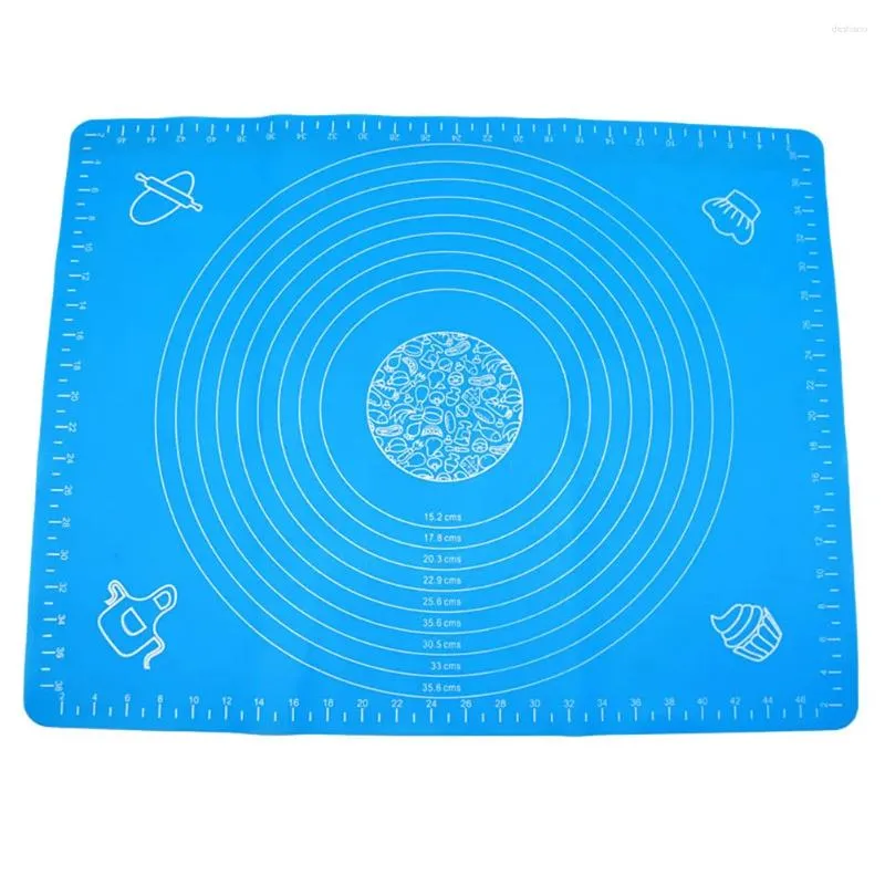 Baking Tools Silicone Mat For Dough Reusable Non-Stick Table Pad Pastry Board Bread Pizza Pasta Biscuits Pie Crusts