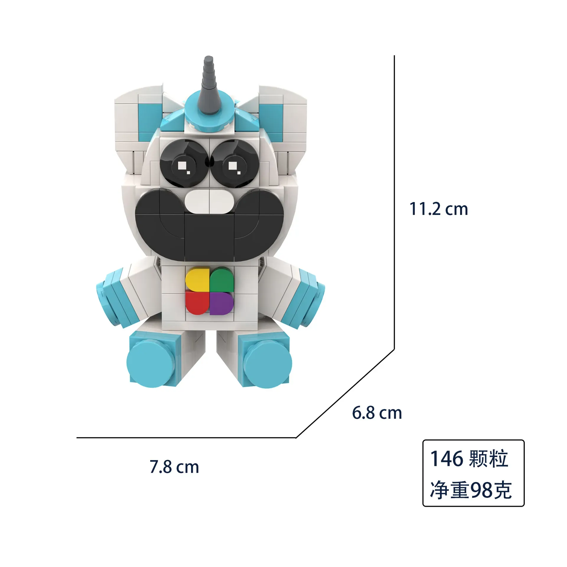 Smiling Critters Building Block Little Friend Minifigures For Kids Fun Smiling Critters Building Block Little Friend Minifigures For Kids Fun