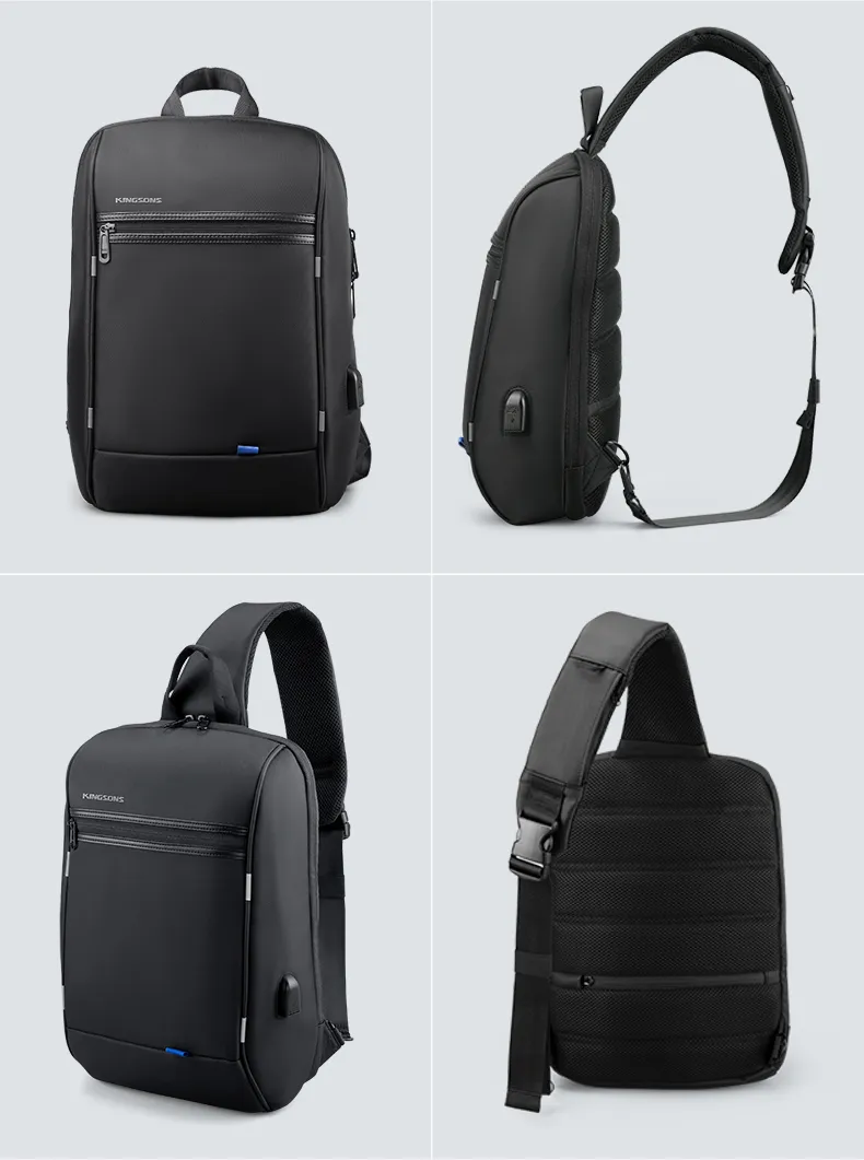 13.3 laptop sling backpack Innturt Large Bag Pack 13" 14" Bag Satchel Festival Travel Black : Electronics Introducing the ultimate multi China Customized 13 Inch Laptop