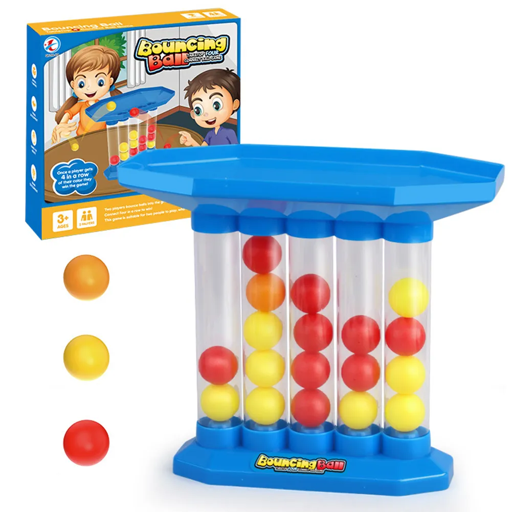 Interactive Bouncing Balls Board Game for 2-4 Players