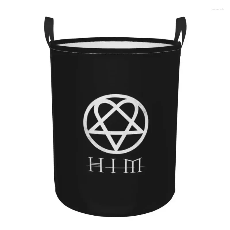 Laundry Bags Hem Heartagram Vuile Wasmanden Opvouwbaar Grote Kleding Speelgoed Diversen Opbergmand Waterdichte Emmer V Product