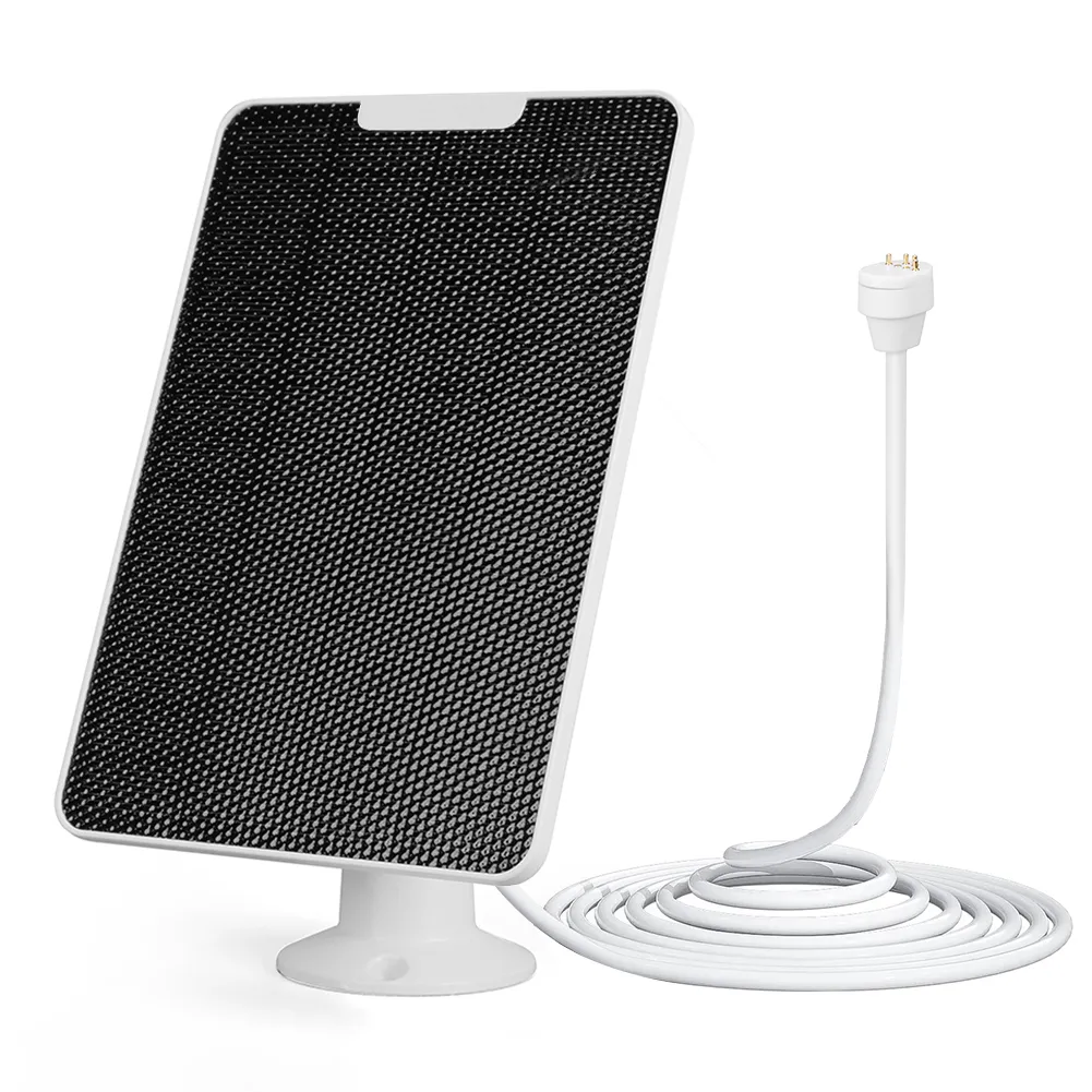 Panneau Solaire 10W 5V étanche IP65 – Charge 2 En 1 Pour Caméras De Surveillance
