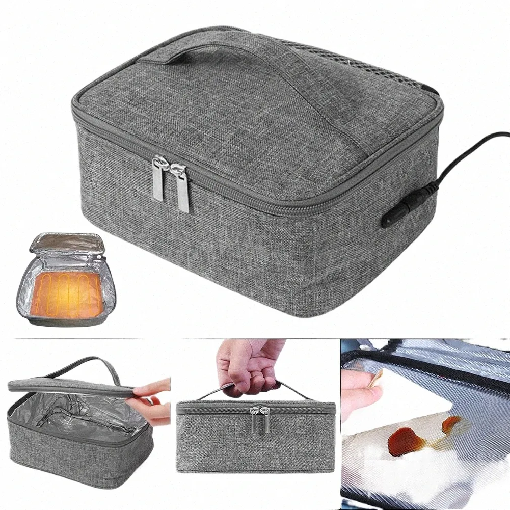 insulated Lunch Bag Electric Thermal Lunch Bag Portable Food Wr Box USB Heating Bag Travel Hiking Outdoor Cam Lunch K6f7#