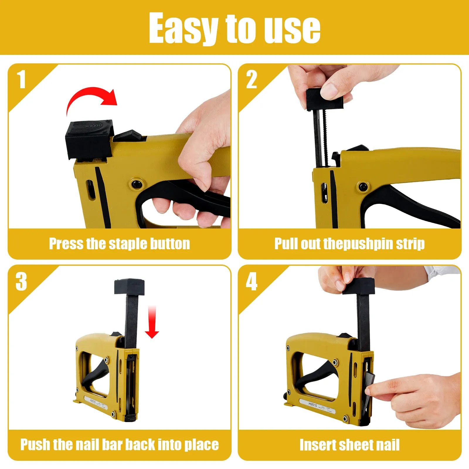 Tools Photo Frame Adjustable Aluminum Alloy Picture Frame Point Driver Tool Kit with 1000 ...