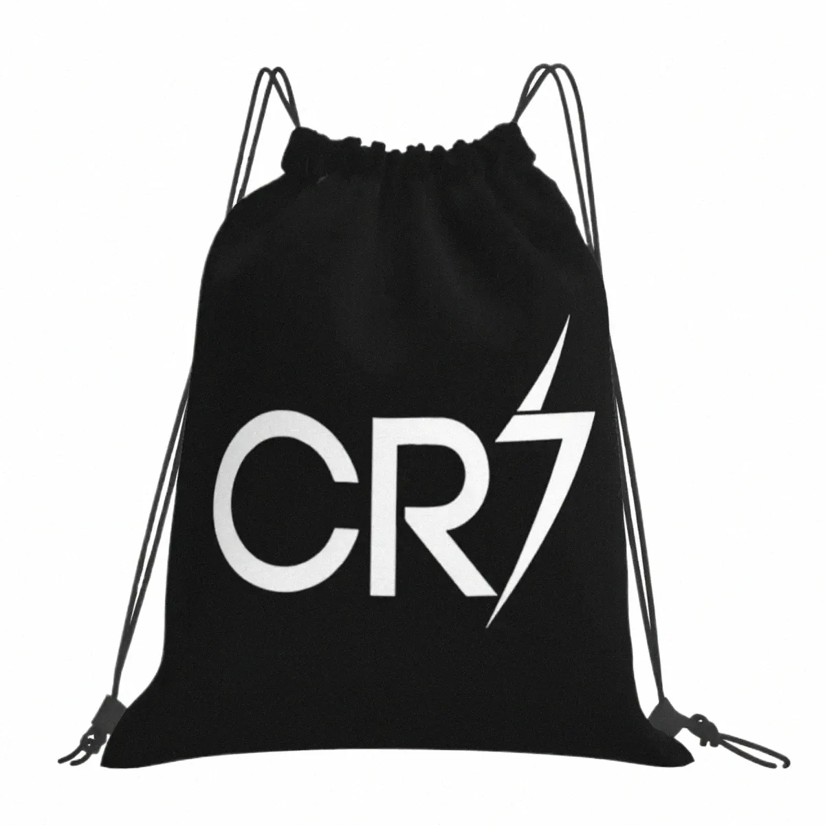 CR7 ryggsäckar FI Portable DrawString Påsar DrawString Bundle Pocket Sundries Väska Bokväskor för resor N6XP#