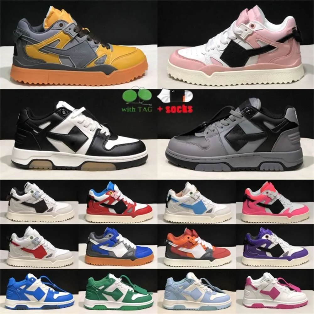 Dhgate Out Of Office Sneaker Heren Damesschoenen Designer Luxe Lage Top Wandelschoenen Lederen basketbalschoenen Lopers Luxe Platform Trainers Sneakers