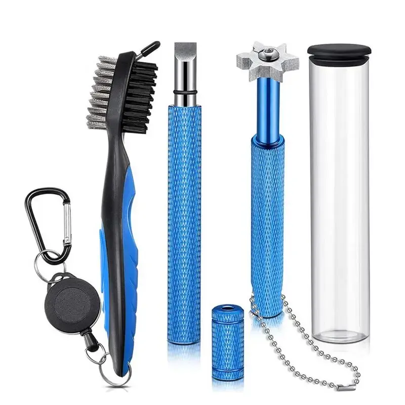Golf Club Head Groove Extendable Cleaning Brush Set Drop Ship Golf