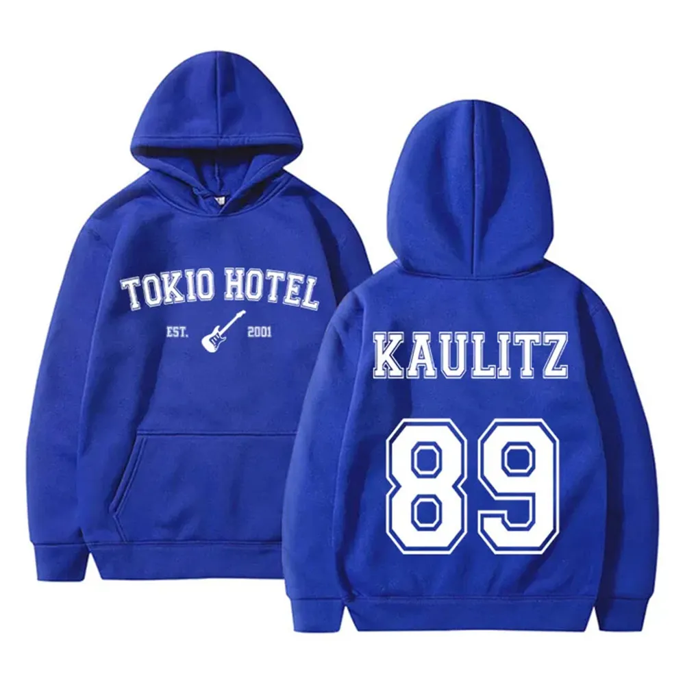 Sweat à Capuche Tokio Hotel Officiel - Design "Keep Calm And Listen To Tokio Hotel" - Unisexe, Coton - Taille XS à XXXL - 11