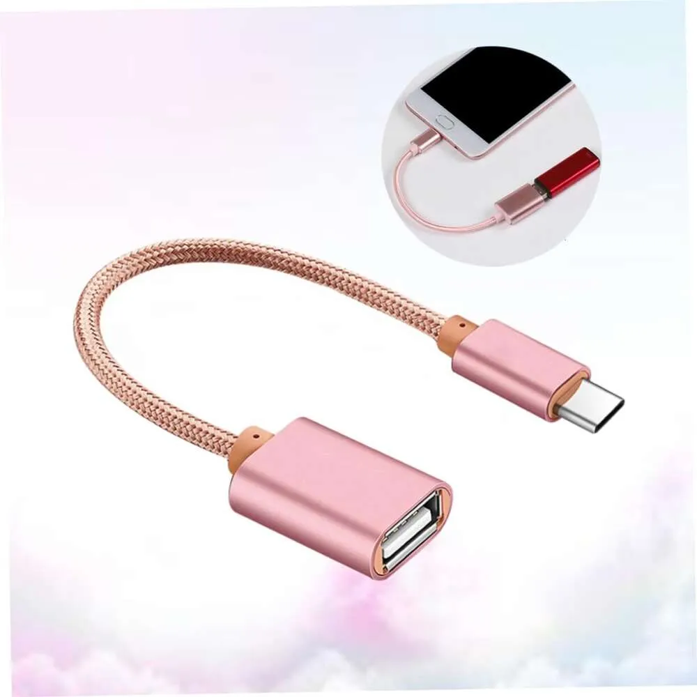 Pilotes Flash Smartphones Câble de connexion de synchronisation Claviers mobiles intelligents Compteur d'ordinateur portable Clavier de charge Adaptateur USB Type-c Convertisseur Téléphone portable