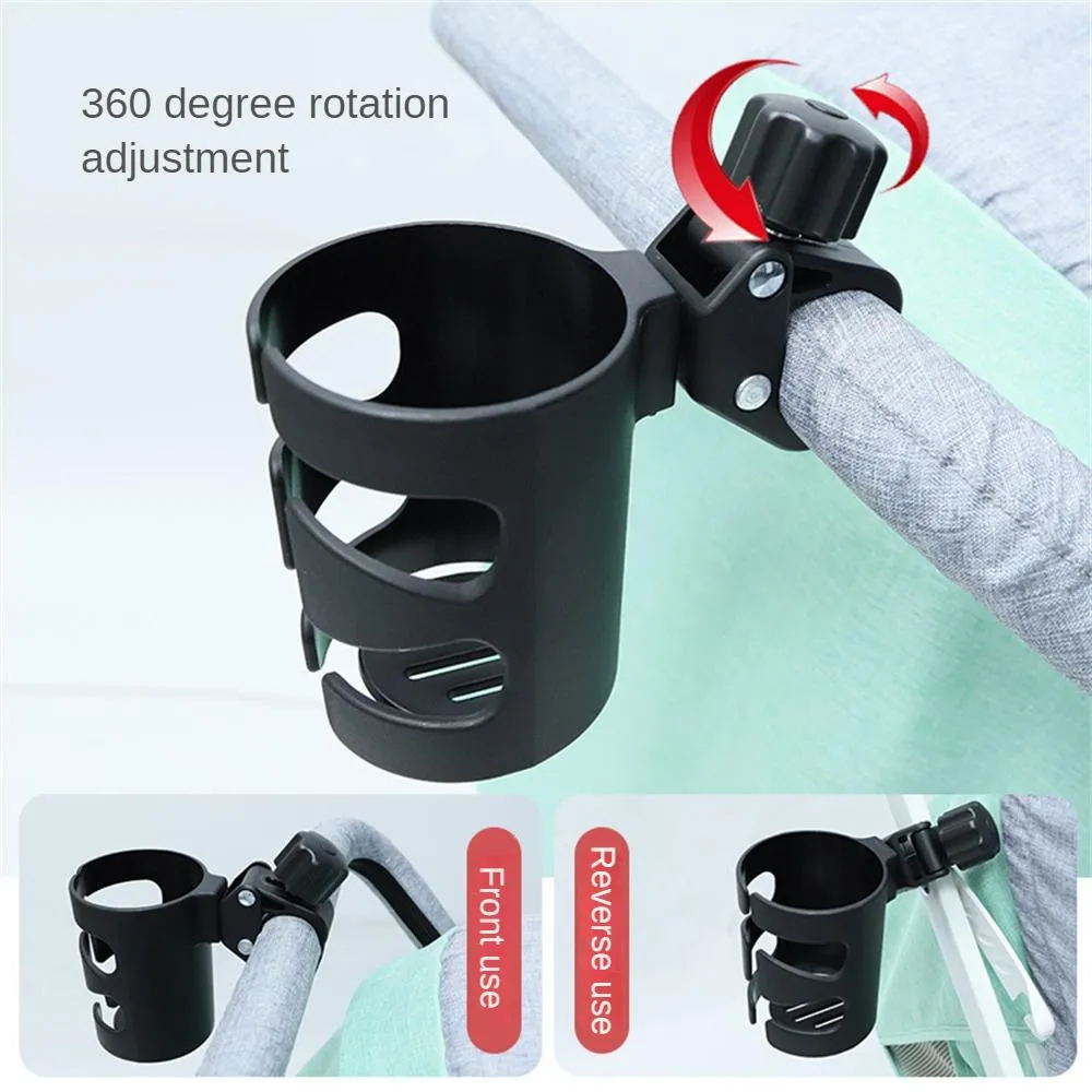 Pram Rack Universal 360 Rotatable Baby Stroller Cup Holder Drink Bottle Rack for ...