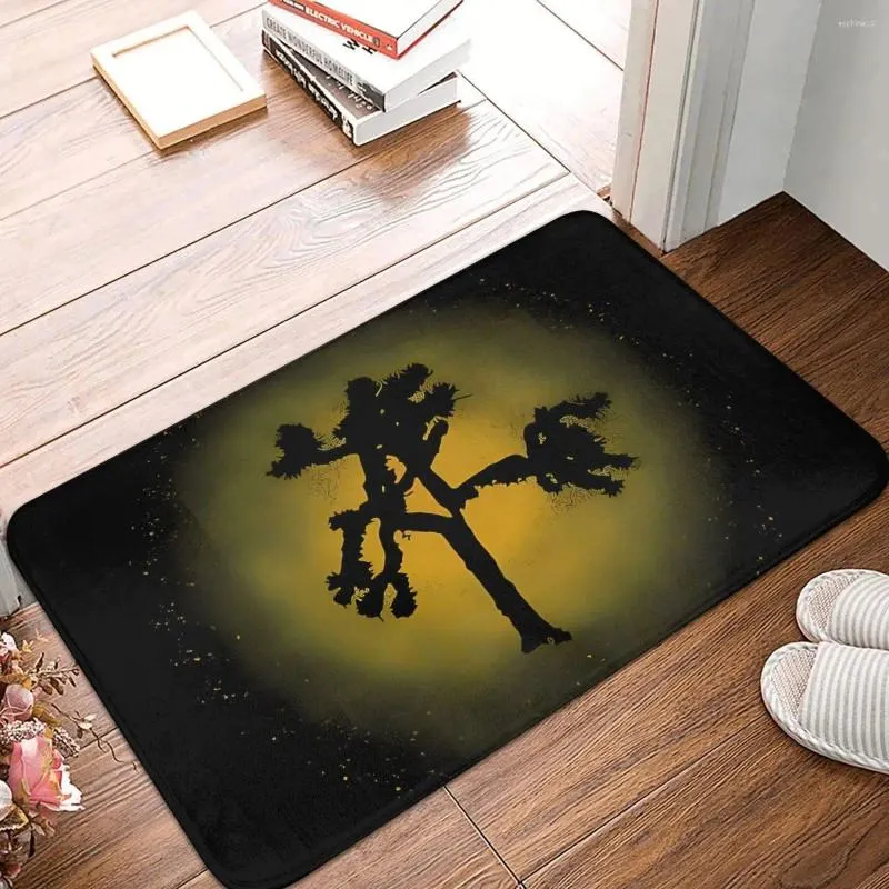 Carpets Non-Slip Carpet Joshua Tree Gold 30th Doormat Living Room Bath Mat Welcome Decoration Rug