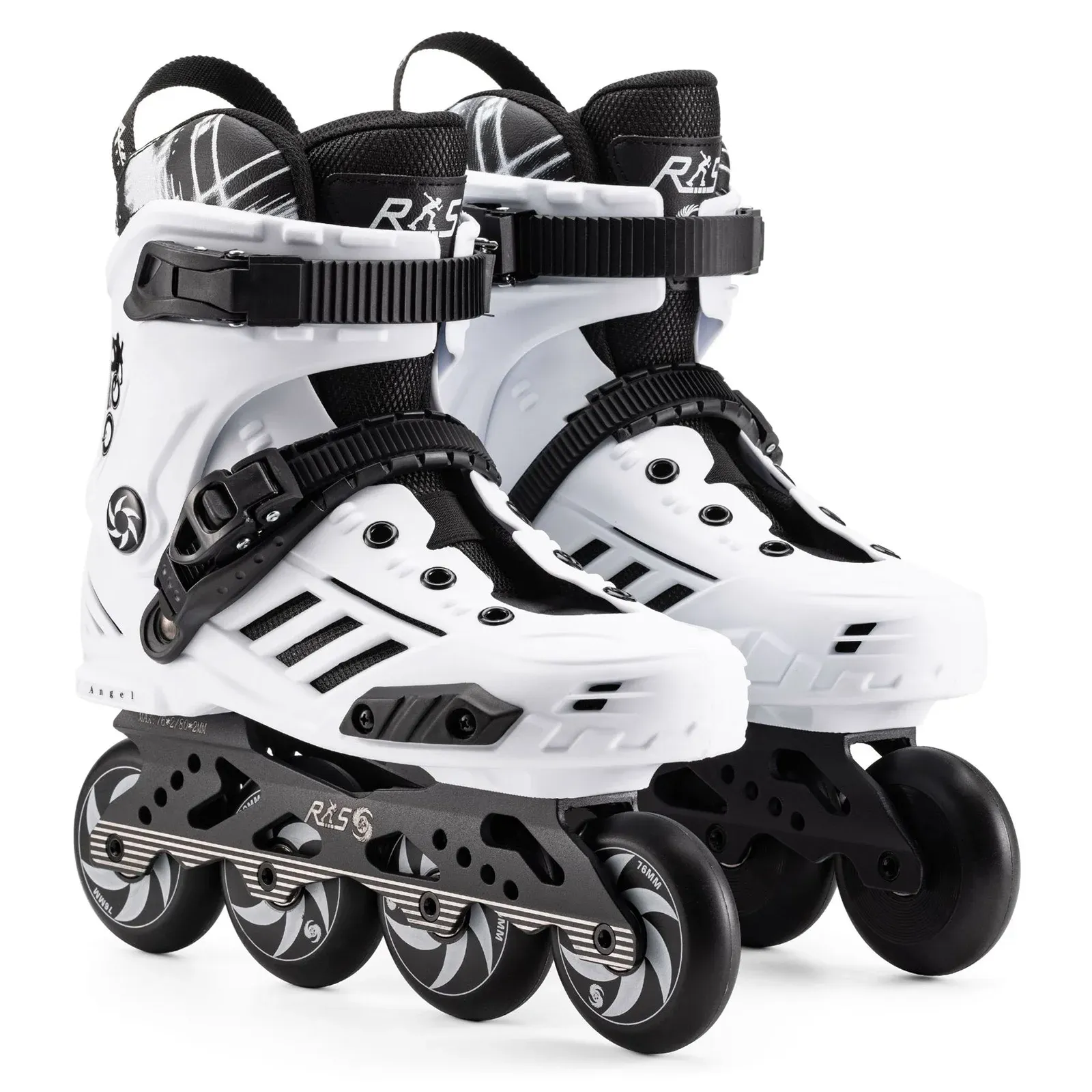 Pro Inline Roller Skates: 4-Wheel Racing Speed Skating Sneakers