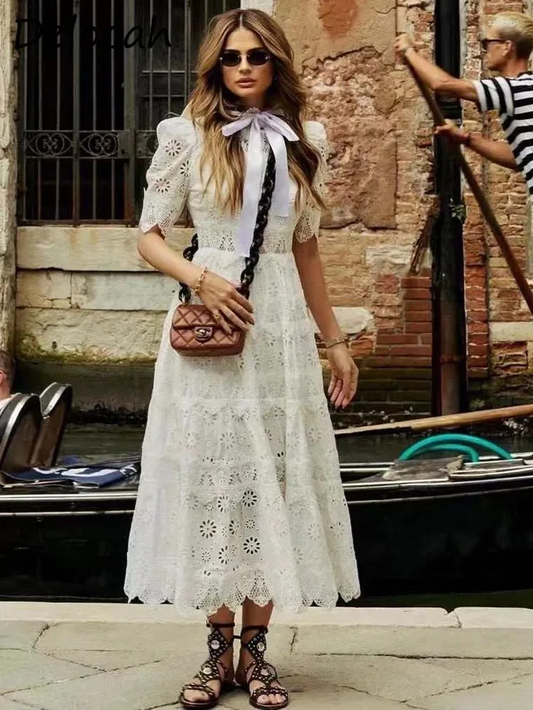 sachin and babi light blue dress Brown Snake Effect Empire Waist Maxi Dress – Maison-B-More Global Store main image 0