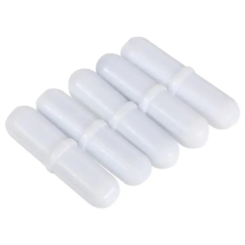 48 Pcs PTFE Magnetic Stirrer Mixer Stir Bar Stir Rod Magnetic Stir