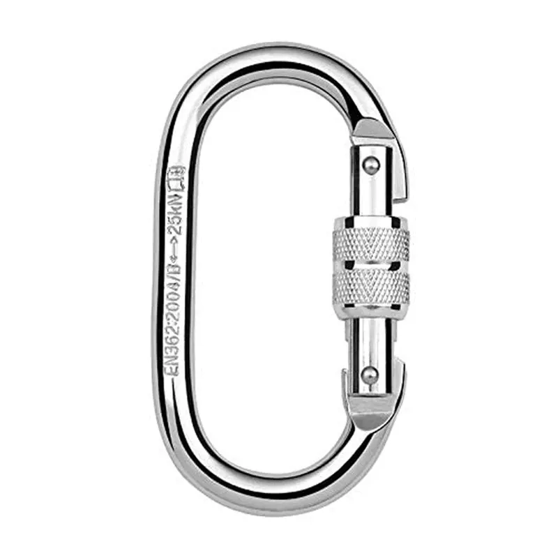 Accessoires Steell Carabiner Yoga Accessoires 25kn Master Lock D Buckle Climb Lock Carabiner Klettern Schnalle Ausrüstung Outdoor