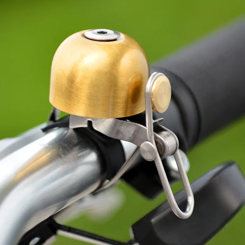 Rockbros Steel Copper MTB Rower Zwykłe dzwonek wyraźnie dźwięki roweru Rower Bezpieczeństwo Ultralight Cycling Bell Akcesoria