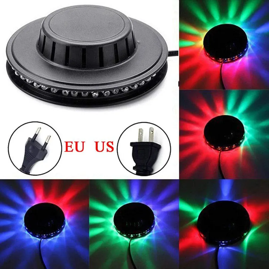 DHgate.com:8W 48 LEDs RGB Auto Color Changing Sunflower LED Rotating ...