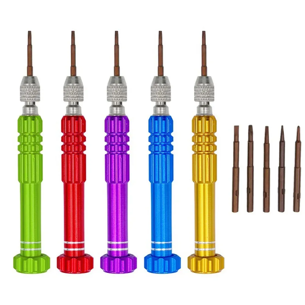 5 In 1 Screwdriver Screw Cell Repair Kit Watch Phone Repair Tool Maintenance Dismantlement Repair Open Tools Kit