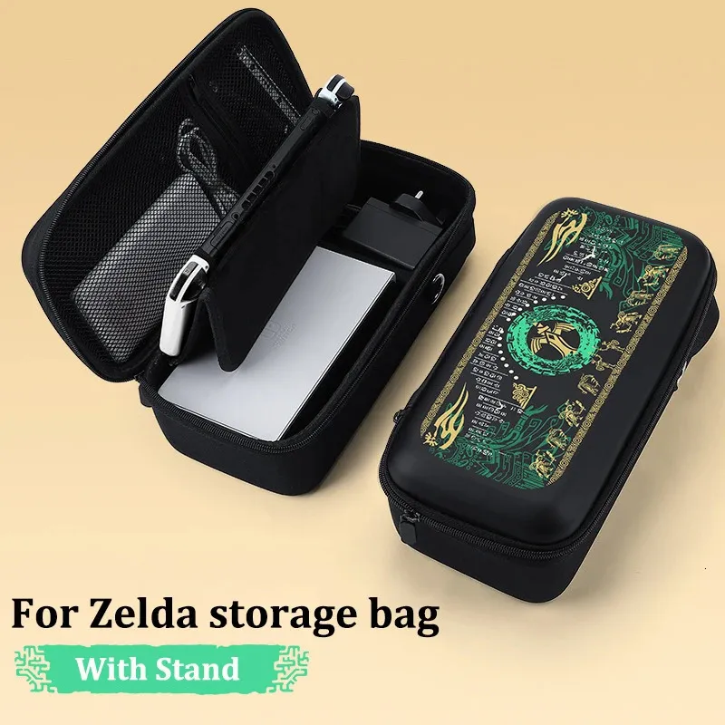 Voor Zelda Opbergtas Voor Nintendo Switch Handtas Opbergdoos Beschermhoes Grote Capaciteit Draagbare Case NS Houder Tas 240322