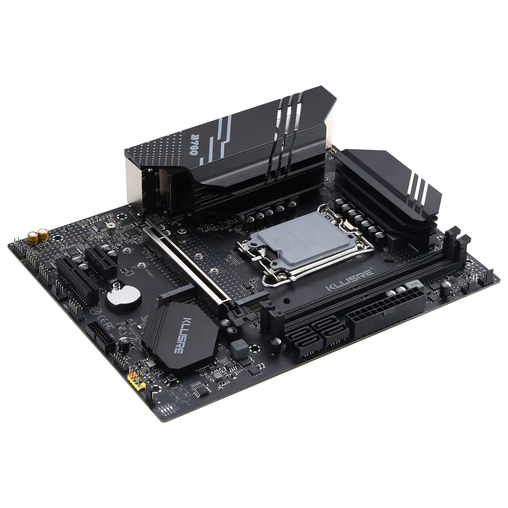 Kllisre B760 Motherboard Set with Core i3 12100F and 16GB DDR4