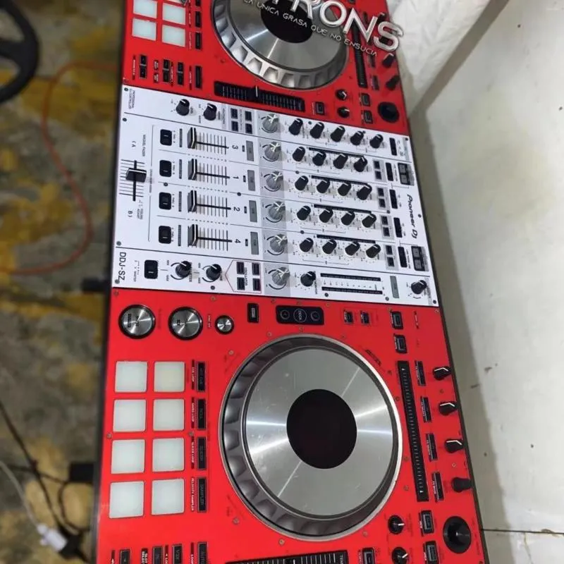 Raamstickers DDJ-SZ SZ2 RZ XDJ-XZ RX3 RX2 RR Skin PVC-materiaal Rood en wit Voor controllers Aanpasbaar