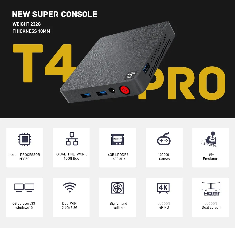 DHgate.com:Plug and Play T4 PRO TV Video Game Box NEW Ultimate Retro ...