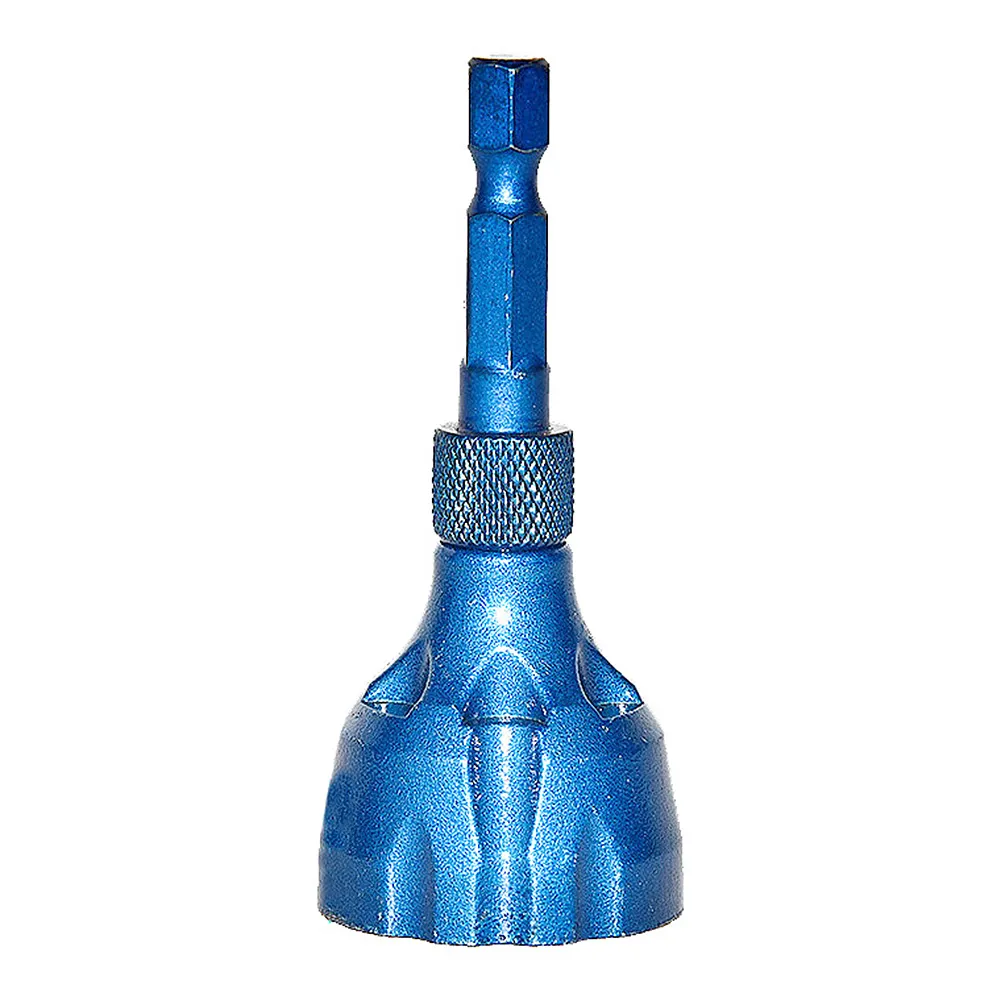 2-Piece Deburring & Chamfer Tool Set - Hex Shank For Drill, Removes Burrs From Metal Edges