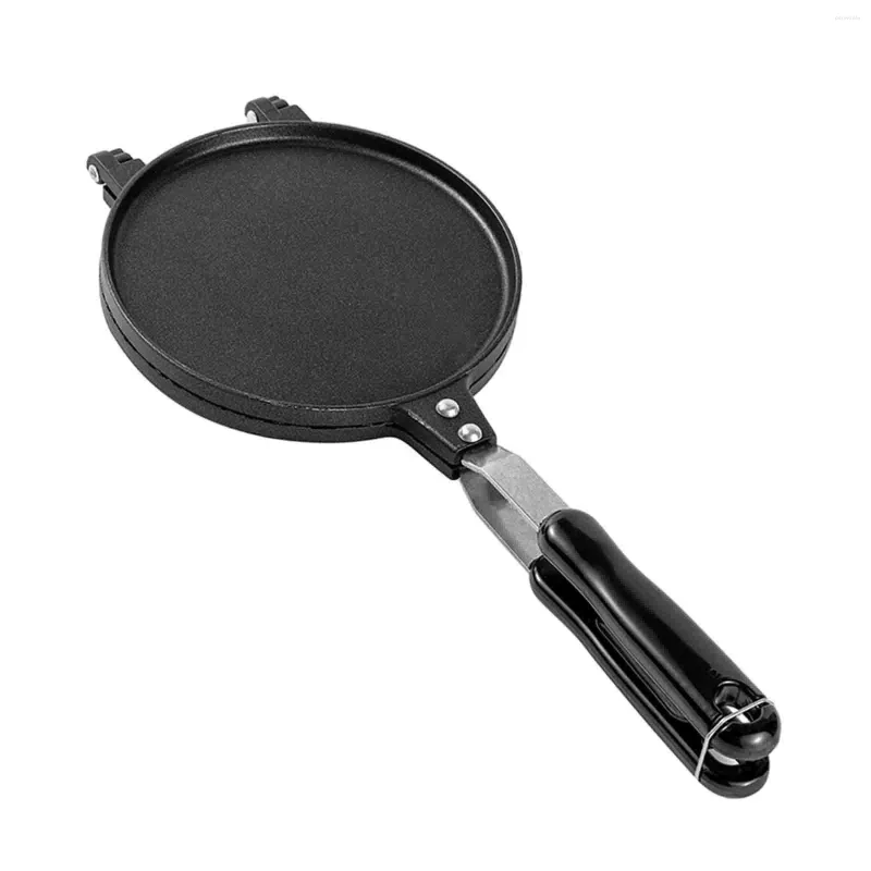 Bakning Mögel äggrulle Maker Double Side Cookware Kitchen Tool Waffle Cone For Cake Shop Restaurant Omelet Dessert