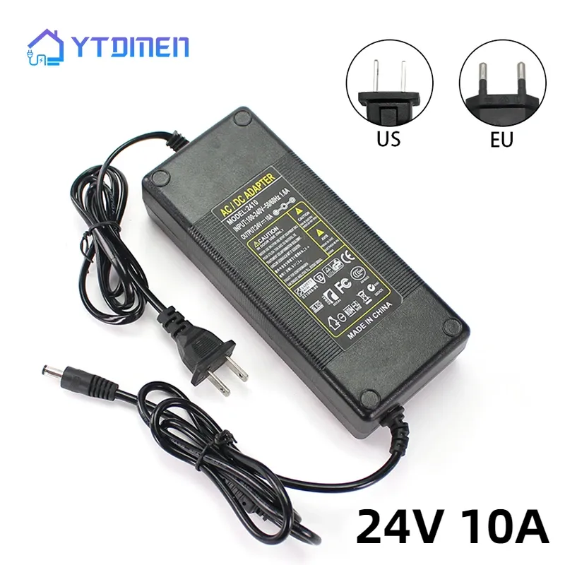 4 Way/ 8 Splitter AC Adapter Power Supply Charger For Security CCTV Camera DVR E - Foto 7