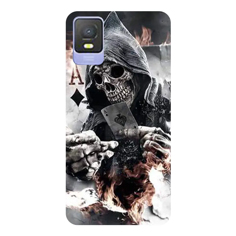 COVER CUSTODIA TRASPARENTE TPU SILICONE per TCL