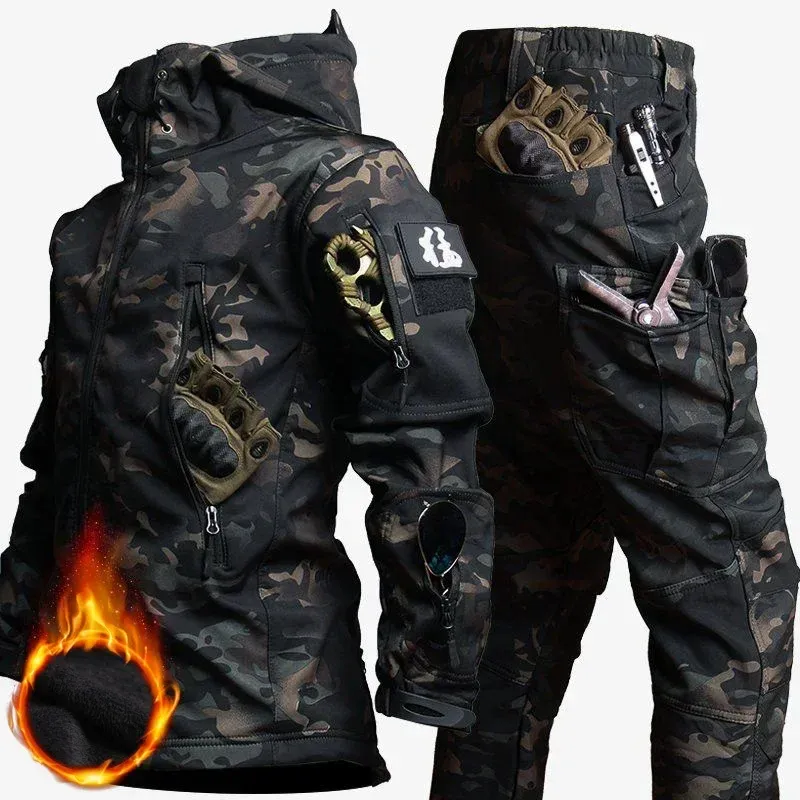 Pantalon Tactique Ajustement élastique Velcro Pantalon Cargo - KHAKI - Militaire Tactique - Coton Ripstop - Pour Pantalon Outdoor Protection UV Pantalon Tactique Ajustement élastique Velcro Pantalon Cargo - KHAKI - Militaire Tactique - Coton Ripstop - Pour Pantalon Outdoor Protection UV